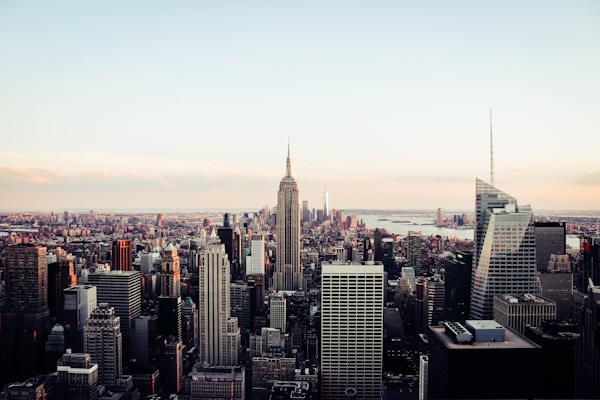New York City Skyline and Manhattan View